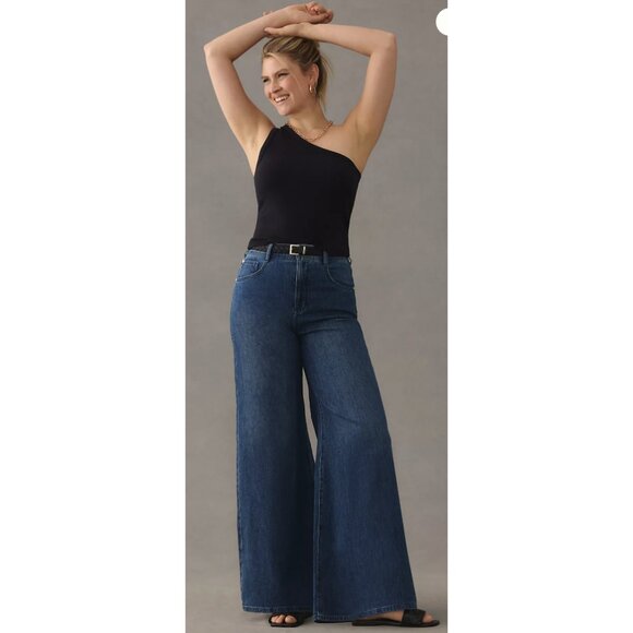 Anthropologie Denim - ANTHROPOLOGIE PILCRO High-Rise Wide-Leg Trouser Jeans Casual Boho - Size 30